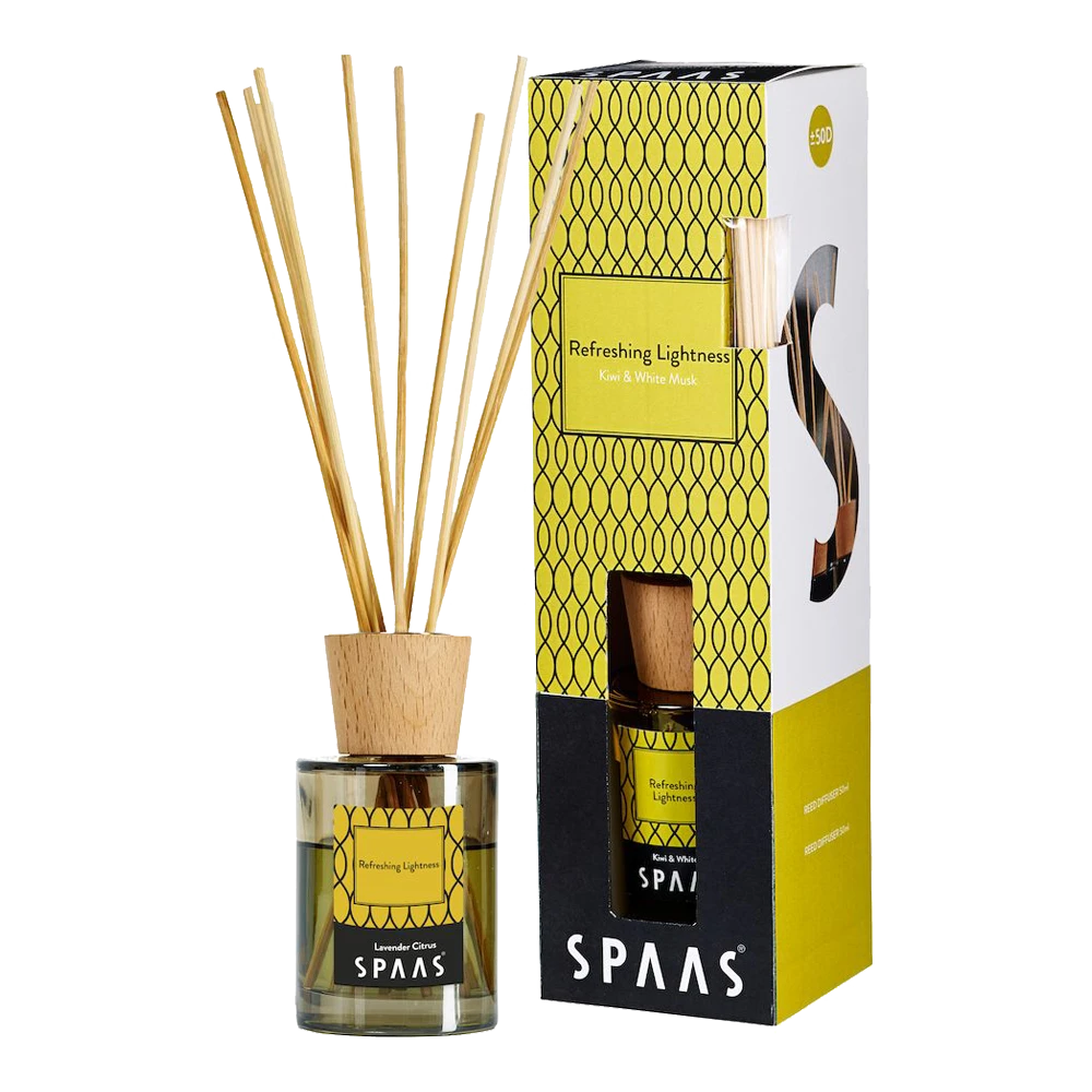 Geurstokjes Spaas - 80ml - Refreshing Lightness 3 Geurstokjes Spaas - 80ml - Refreshing Lightness