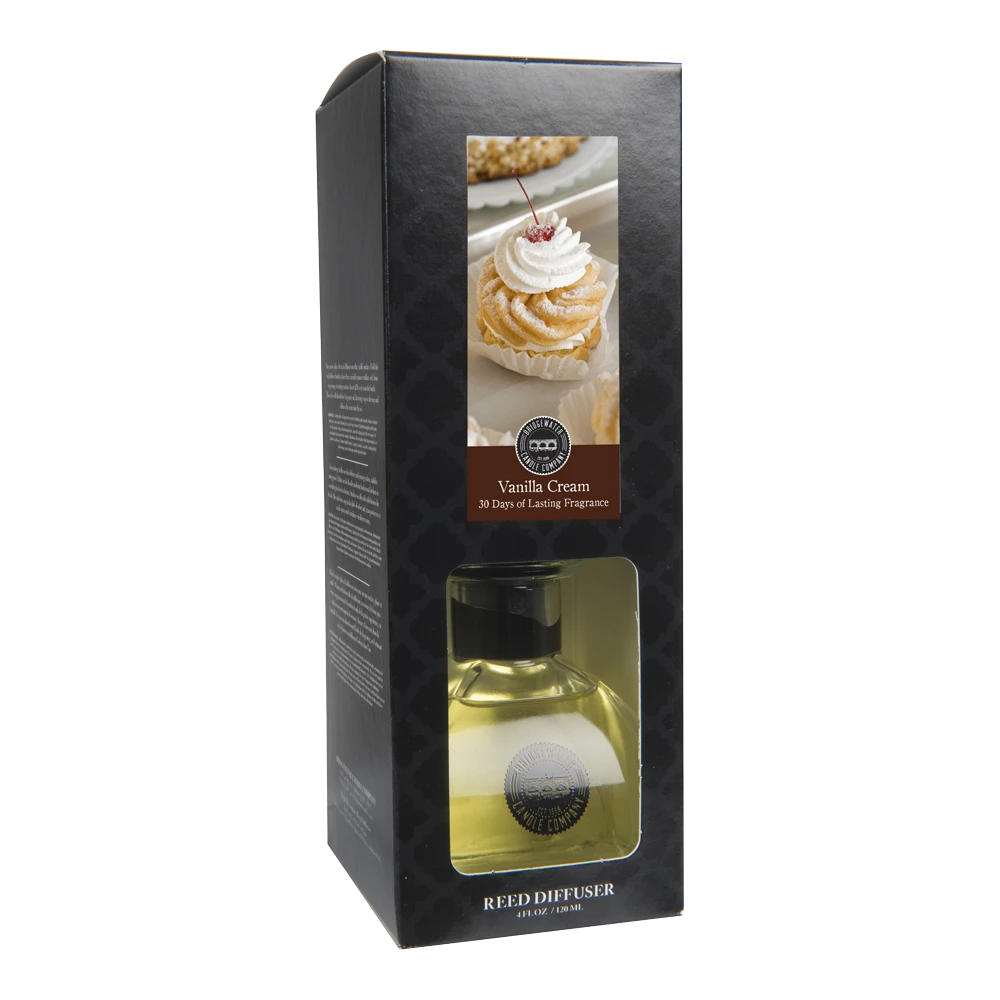 Geurstokjes Vanilla Cream 120ml - Bridgewater 3 Geurstokjes Vanilla Cream 120ml - Bridgewater