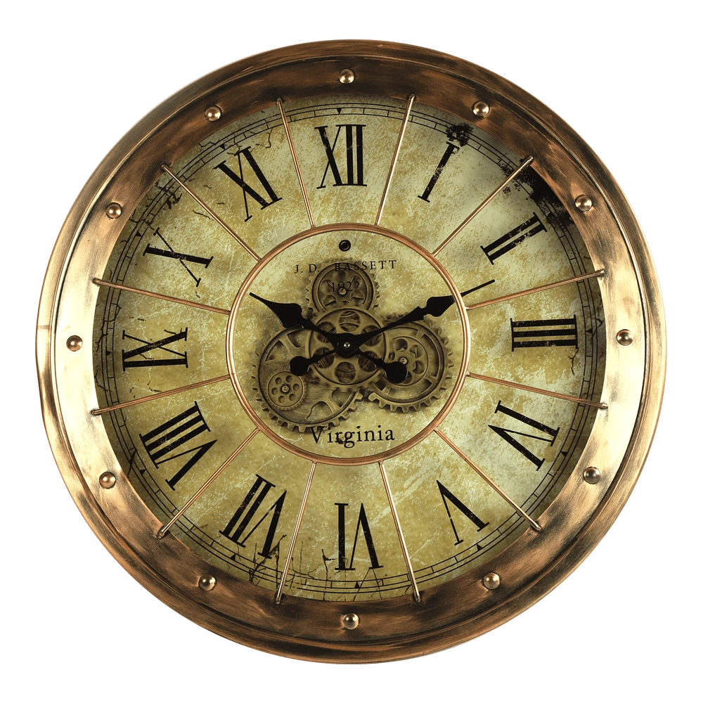 Klok Alford Koper U00f8 80 Cm - Wandklok 3 Klok Alford Koper U00f8 80 Cm - Wandklok