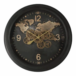 Klok Carta Zwart U00f8 80 Cm - Wandklok