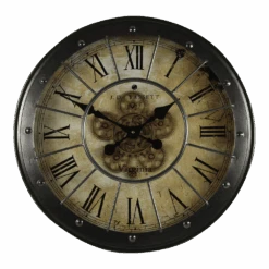 Klok Grant Grijs U00f8 59,9 Cm - Wandklok