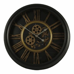 Klok Grant Zwart U00f8 52,2 Cm - Wandklok