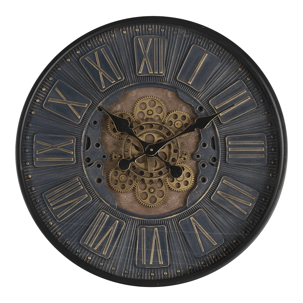 Klok Grant Zwart U00f8 60 Cm - Wandklok 3 Klok Grant Zwart U00f8 60 Cm - Wandklok