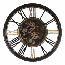 Klok Lancashire Zwart U00f8 80 Cm - Wandklok