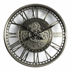 Klok Levi Silver U00f8 53,5 Cm - Wandklok