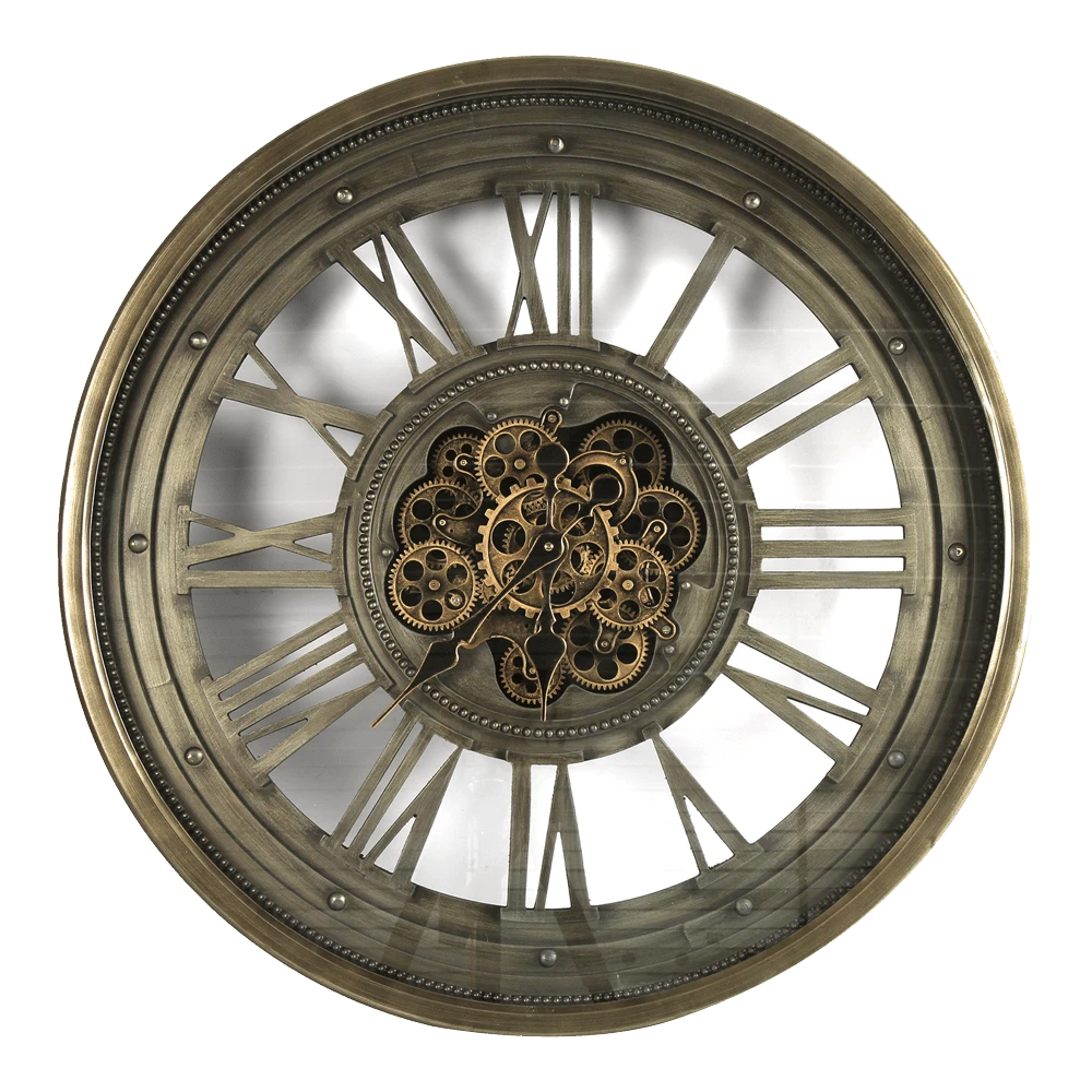 Klok Marinus Grijs U00f8 80 Cm - Wandklok 3 Klok Marinus Grijs U00f8 80 Cm - Wandklok