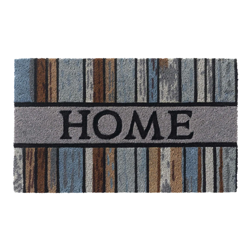 HAMAT Kokosmat Ruco Style Houtenplanken Home - 75x45cm - Mix - Deurmat 3 HAMAT Kokosmat Ruco Style Houtenplanken Home - 75x45cm - Mix - Deurmat