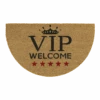 HAMAT Kokosmat Ruco VIP Welcome Halfrond - 75x45cm - Naturel - Deurmat -Huisdecoratie kokosmat ruco vip welcome halfrond 75x45cm naturel deurmat 1