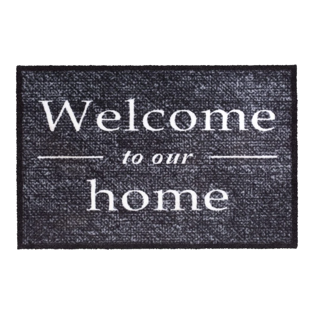 HAMAT Schoonloopmat Prestige Welcome To Our Home - 75x50cm - Mix - Deurmat