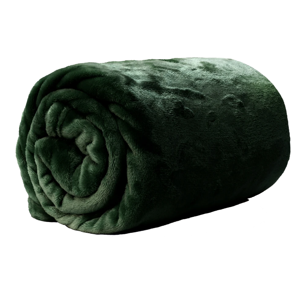 Unique Living Plaid Enzo - 130x180cm - Dark Green 3 Unique Living Plaid Enzo - 130x180cm - Dark Green