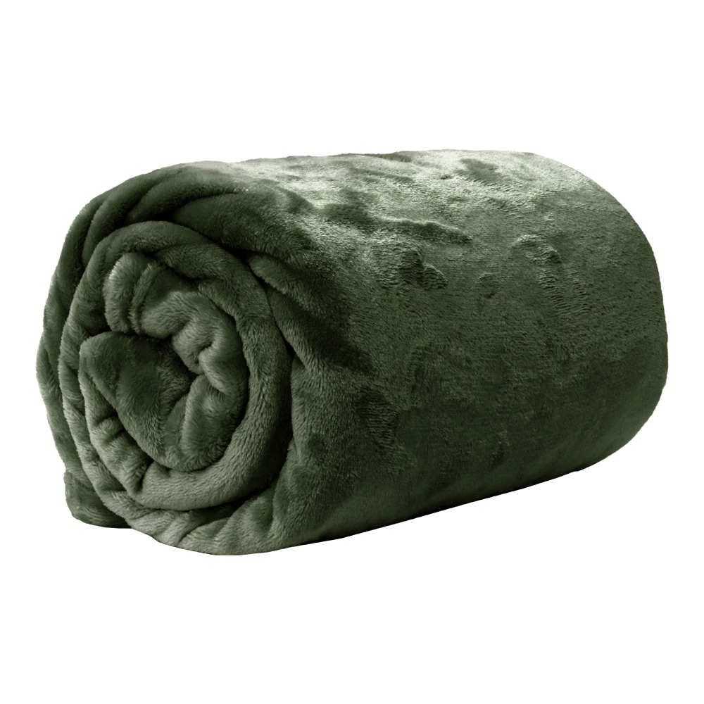 Unique Living Plaid Enzo - 130x180cm - Winter Green 3 Unique Living Plaid Enzo - 130x180cm - Winter Green