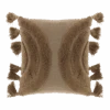 Unique Living Sierkussen Brody - 45x45cm - Coconut -Huisdecoratie unique living sierkussen brody 45x45cm coconut polyester 1 1