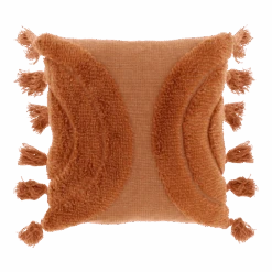 Unique Living Sierkussen Brody - 45x45cm - Leather Brown