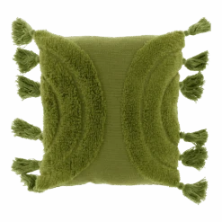 Unique Living Sierkussen Brody - 45x45cm - Olive Green