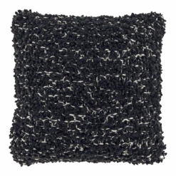 Unique Living Sierkussen Joey - 45x45cm - Black