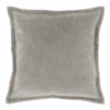 Unique Living Sierkussen Viola - 45x45cm - Chateau Grey -Huisdecoratie unique living sierkussen viola 45x45cm chateau grey polyester 1 1