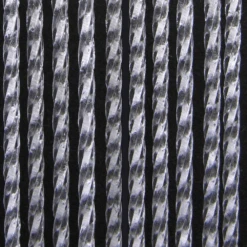 Vliegengordijn Roma - Transparant/Wit - 90 X 210cm - Sun-Arts -Huisdecoratie vliegengordijn roma transparant wit 90 x 210cm sun arts 90 3