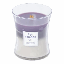 Woodwick Amethyst Sky Trilogy Medium Candle - Geurkaars -Huisdecoratie woodwick amethyst sky trilogy medium candle geurkaars 2 1