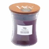 Woodwick Black Plum Cognac Medium Candle - Geurkaars 1 Woodwick Black Plum Cognac Medium Candle - Geurkaars -Huisdecoratie woodwick black plum cognac medium geurskaars 1 5