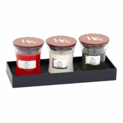 Woodwick Deluxe Gift Set Mini Jar Autumn/Winter - Geurkaars