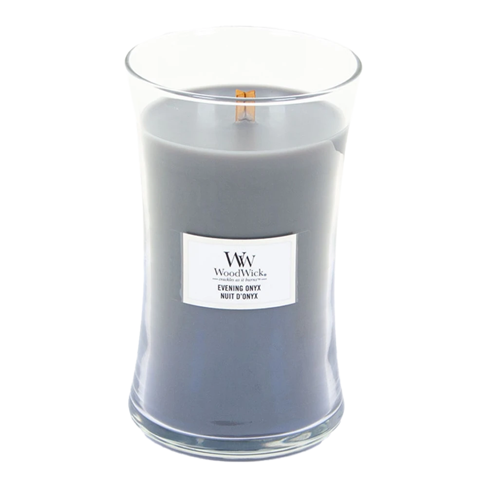 Woodwick Evening Onyx Large Candle - Geurkaars 4 Woodwick Evening Onyx Large Candle - Geurkaars - Afbeelding 2