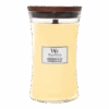 Woodwick Lemongrass & Lily Large Candle - Geurkaars -Huisdecoratie woodwick lemongrass lily large candle geurskaars 1