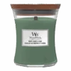 Woodwick Mint Leaves & Oak Medium Candle - Geurkaars -Huisdecoratie woodwick mint leaves oak medium candle geurkaars 1