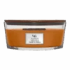 Woodwick Pumpkin Praline Ellipse Candle - Geurkaars -Huisdecoratie woodwick pumpkin praline ellipse candle geurkaars 1