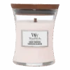 Woodwick Sheer Tuberose Medium Candle - Geurkaars 2 Woodwick Sheer Tuberose Medium Candle - Geurkaars -Huisdecoratie woodwick sheer tuberose medium candle geurkaars 1