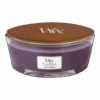 Woodwick Spiced Blackberry Ellipse Candle - Geurkaars -Huisdecoratie woodwick spiced blackberry ellipse geurskaars 1