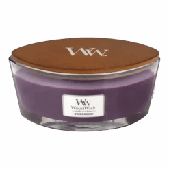 Woodwick Spiced Blackberry Ellipse Candle - Geurkaars