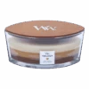Woodwick Trilogy Cafu00e9 Sweets Ellipse Candle - Geurkaars -Huisdecoratie woodwick trilogy cafe sweets l candle geurskaars 1