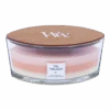 Woodwick Trilogy Island Getaway Ellipse Candle - Geurkaars -Huisdecoratie woodwick trilogy island getaway l geurskaars 1