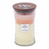 Woodwick Trilogy Island Getaway Large Candle - Geurkaars -Huisdecoratie woodwick trilogy island getaway xl geurskaars 1