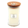 Woodwick White Teak Large Candle - Geurkaars -Huisdecoratie woodwick white teak large candle geurskaars 1 4