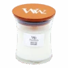 Woodwick White Teak Mini Candle - Geurkaars 1 Woodwick White Teak Mini Candle - Geurkaars -Huisdecoratie woodwick white teak mini candle geurskaars 1 4