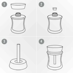 WoodWick WW White Tea & Jasmine Home Fragrance Diffuser 7 WoodWick WW White Tea & Jasmine Home Fragrance Diffuser -Huisdecoratie ww white tea jasmine spill proof home fragrance 4 5